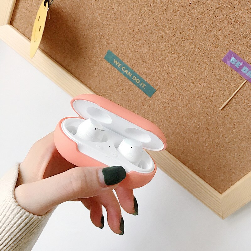 Earphone Case For Samsung Galaxy Buds + Cases Full Cover Hard PC Anti Wireless Bluetooth Earphone Protective Charging Funda: Orange