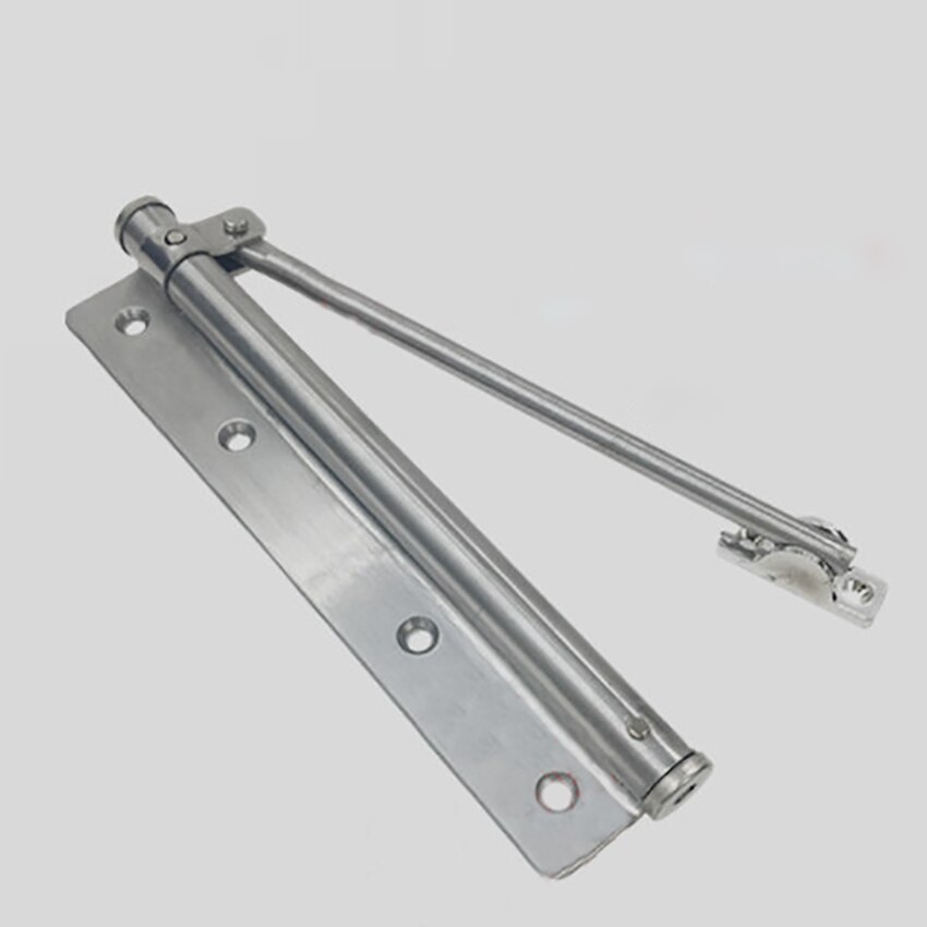 Fire Rated Door Hardware Furniture Adjustable Door Closer Stainless Steel Automatic Spring Latch Hinge For Home Office