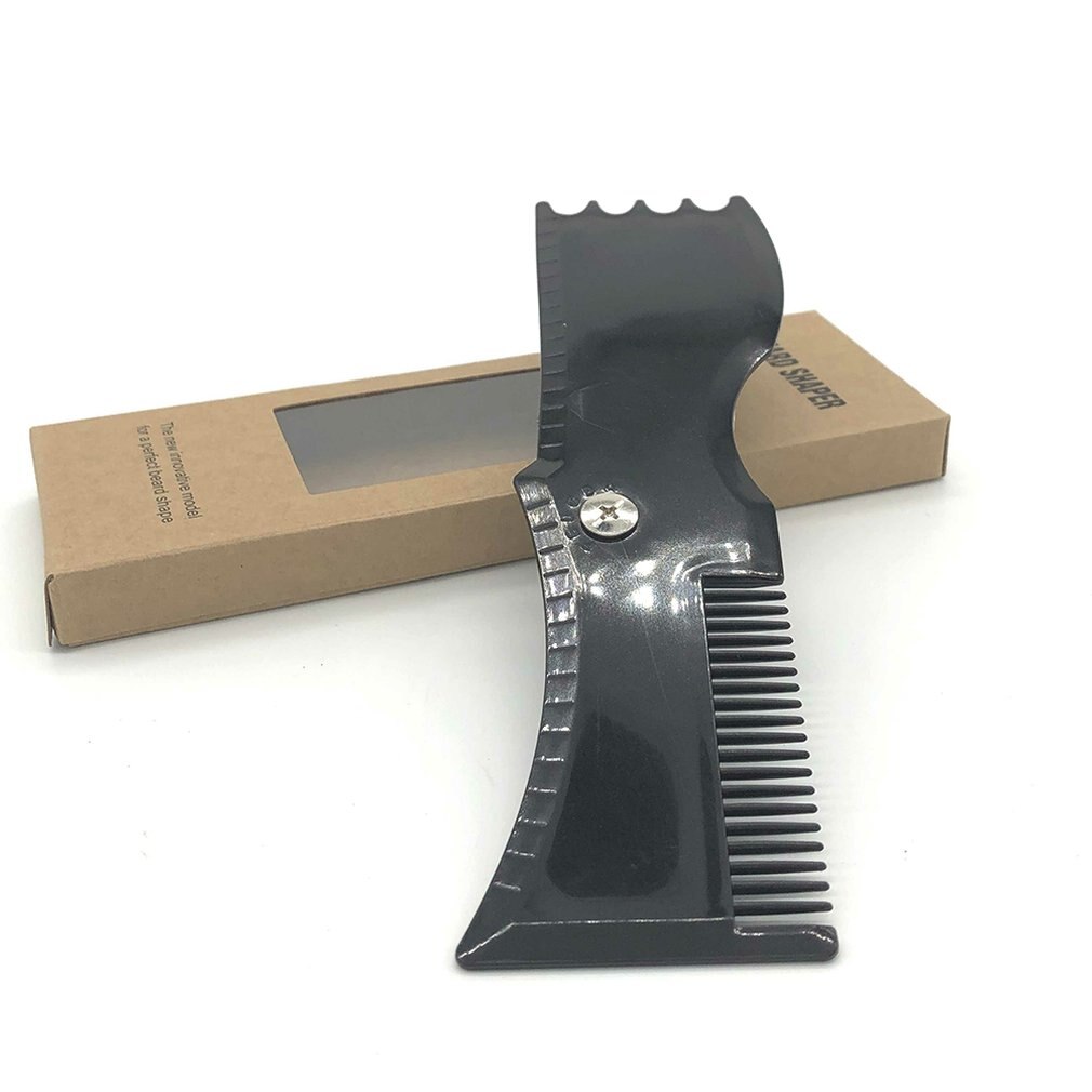 Rotating Beard Styling Comb Styling Ruler Adjustab... – Grandado
