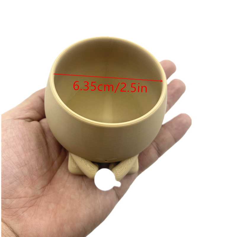 Maceta acogedora para sujetar bebidas, maceta de jardinería, soporte para plantas pequeñas, soporte para plantas de aire, macetas para plantas de interior