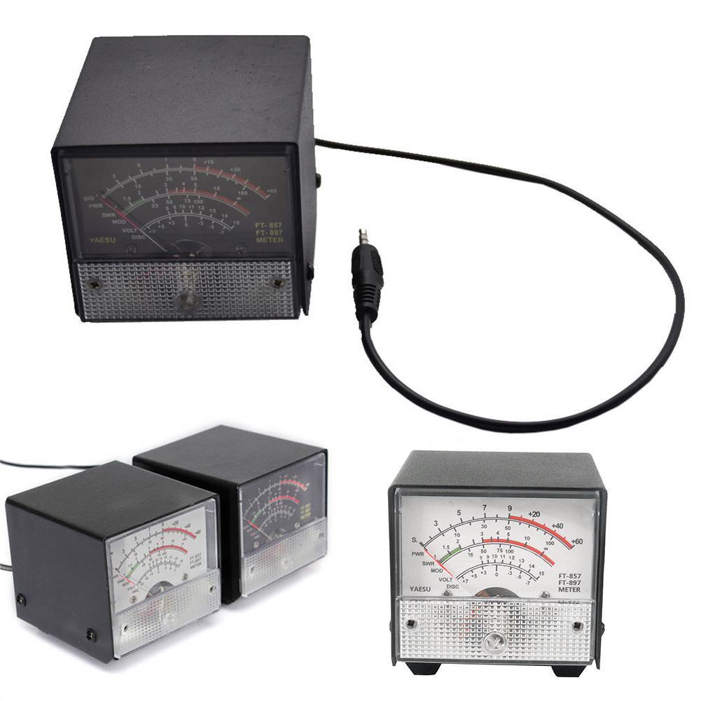 Original External S Meter SWR Power Meter For Yaesu FT-857 FT-897 Practical