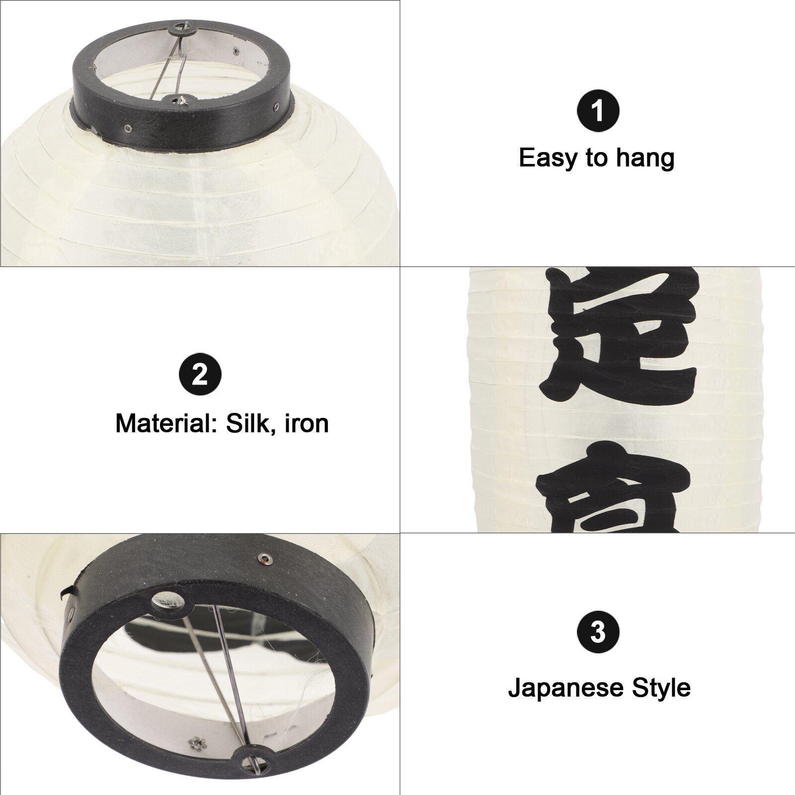 Traditional Japanese Hanging Lantern Japanese Restaurant Silk Lantern Ornament