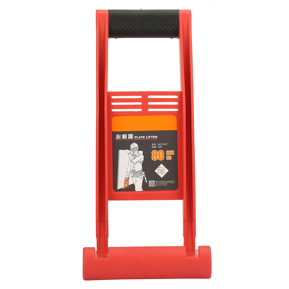 Lifting Board Tool Panel Carrier 80Kg ABS Panel Lifter Board Carrier Plate Plywood Loader with Skid-proof Handle Panel Carrier