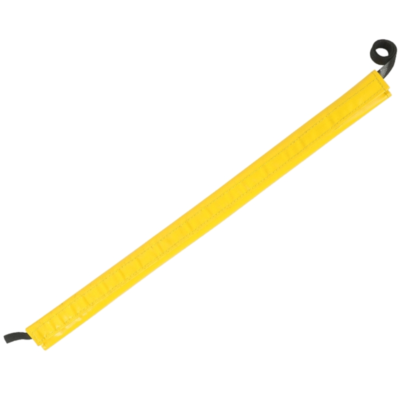 Protetor corda segurança ar livre capa corda escalada bainha corda montanhismo: YELLOW