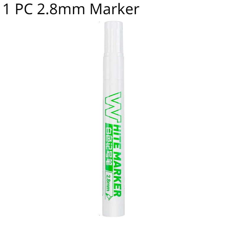 1/3/5 PCS White Marker Pen Alcohol Paint Oily Waterproof Tire Painting Graffiti Pens Permanent Gel Pen Art School Supplies: Burgundy