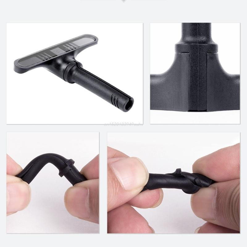 Muis Kabel Klem Muis Bungee Kabel Houder Clip Data Line Cord Fixer Organizer Voor Desktop Computer Games