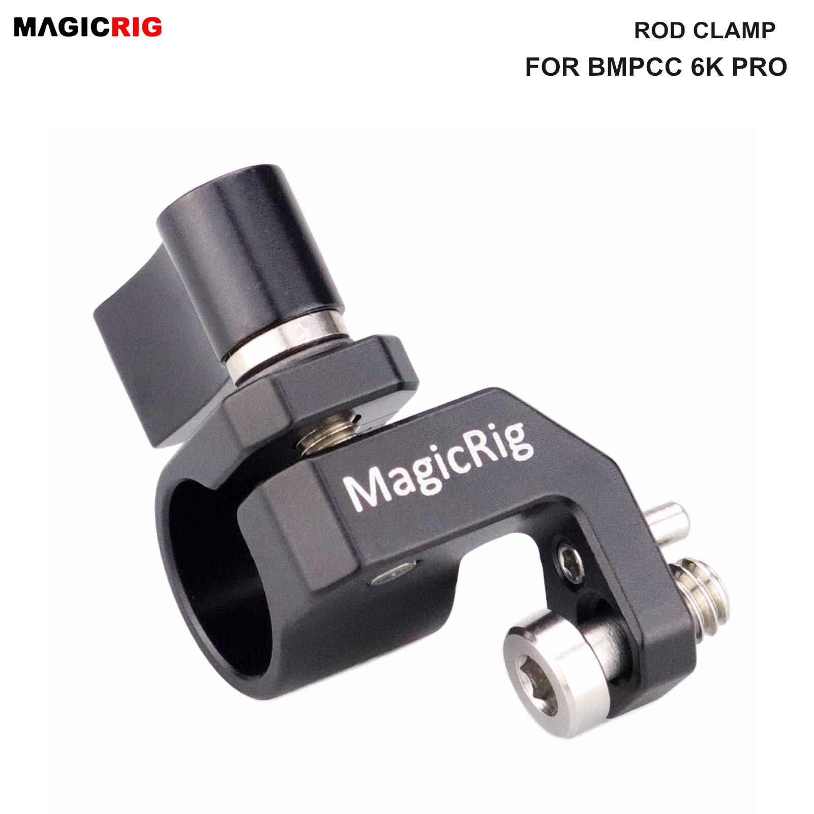 MAGICRIG Single Hole 15mm Rod Clamp for BMPCC 6K Pro Cage