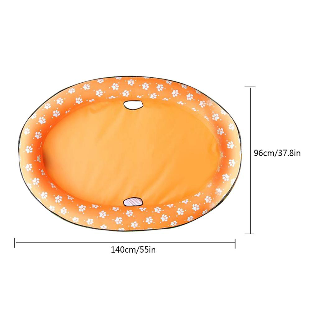 Dog Pool Float Pet Water Toy Float Swimming Pool Floating Row Bed Portable Inflatable Dog Cat Pet Water Beach Toy Play Cushion