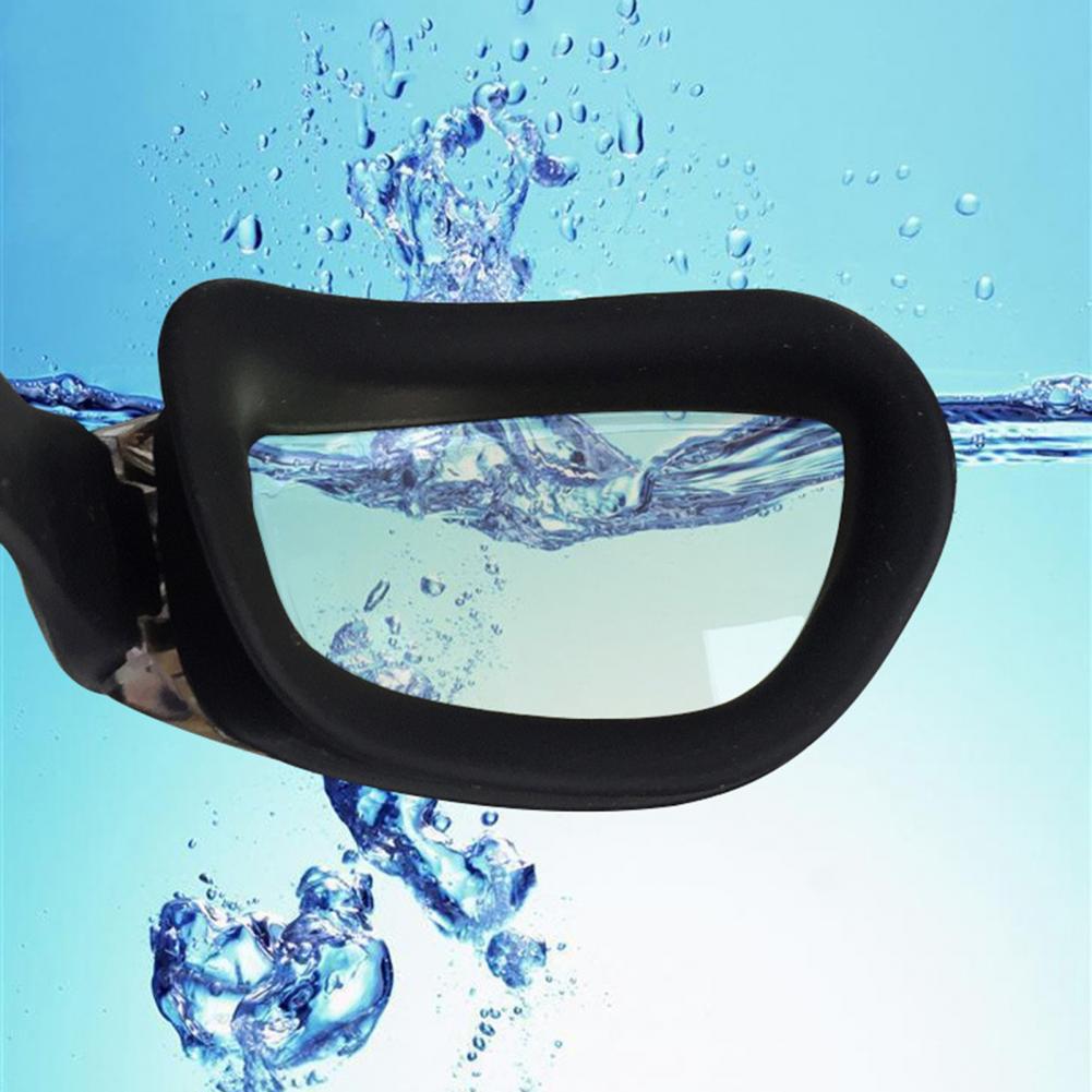 Zwembril Zwemmen Bril W/Oordopjes Neusklem Galvaniseren Waterdicht Wide Vision Swim Eyewear Очки Для Плавания Adluts