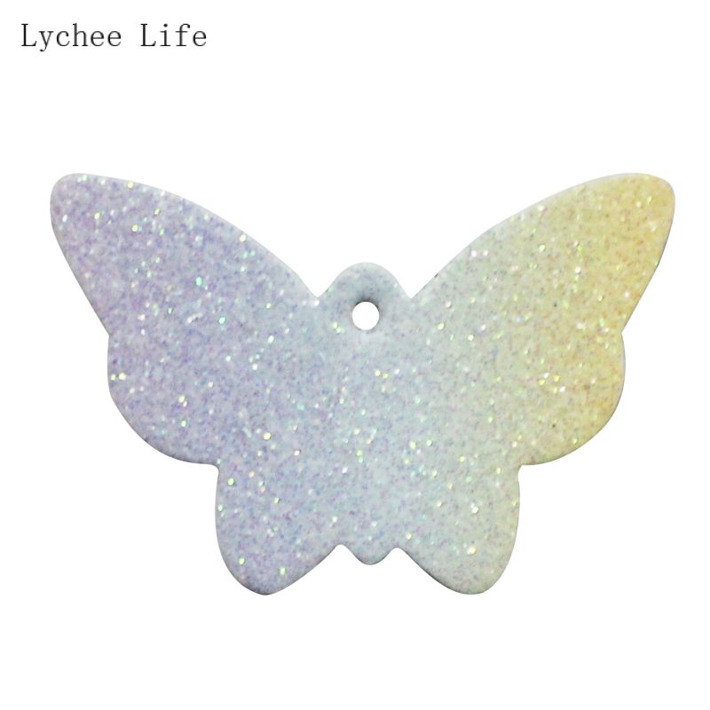 Lychee Leven 10 Stks/partij Vlinder Lederen Pads Handgemaakte Diy Oorbellen Oorsteker Sieraden Materiaal Leer Maken Accessoires: 3