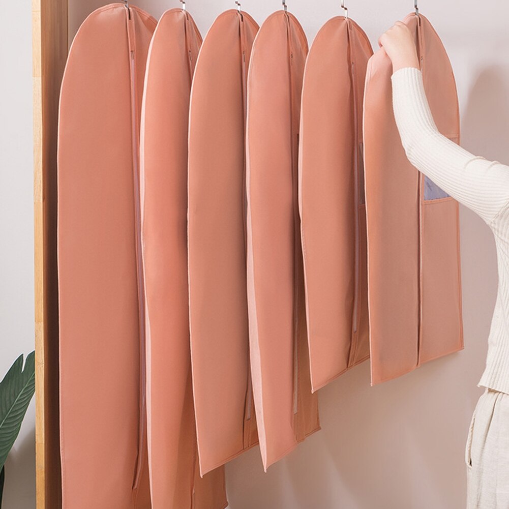 Housse de costume pour hommes, sacs de protection suspendus, sac de rangement pour vêtements, garde-robe, poussière de vêtement, étui de voyage avec fermeture éclair