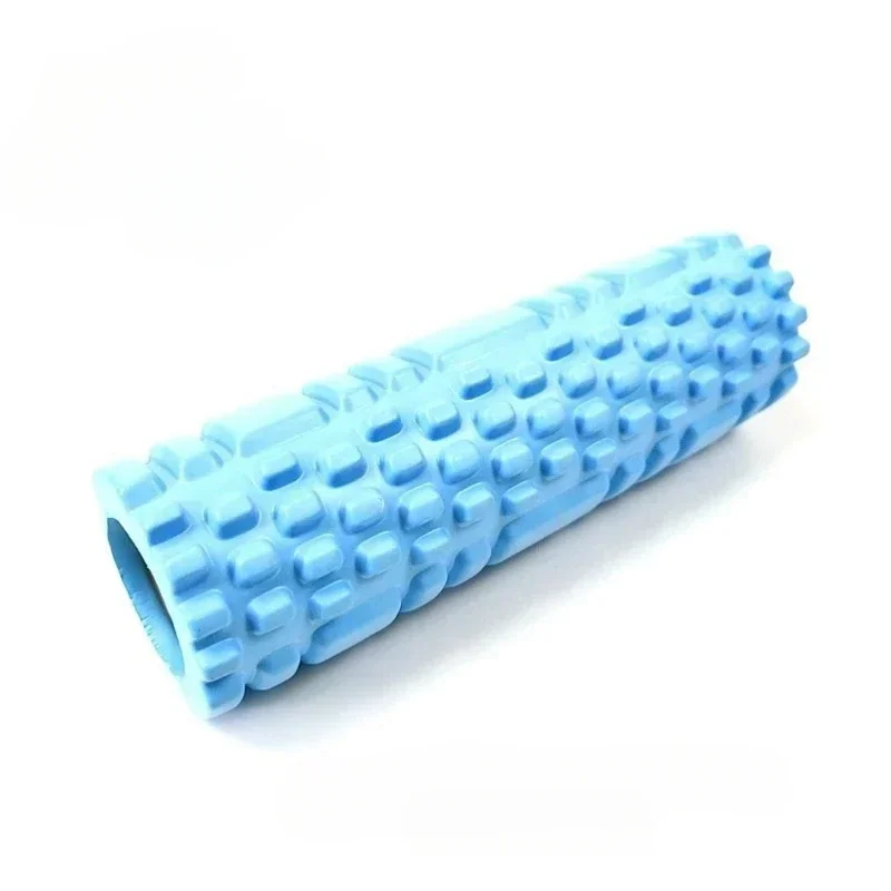 26 cm Yoga Kolom Gym Fitness Pilates Schuimroller Oefening Rugmassage Roller Yoga Baksteen Fitnessapparatuur voor thuis: Blauw