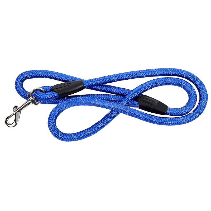 1pc Reflektierende Haustier Leine Nylon Geflochtene Hund Zu Fuß Seil Hund Leine Für Nacht gehen Haustier Liefert Haustier Zubehör: 1