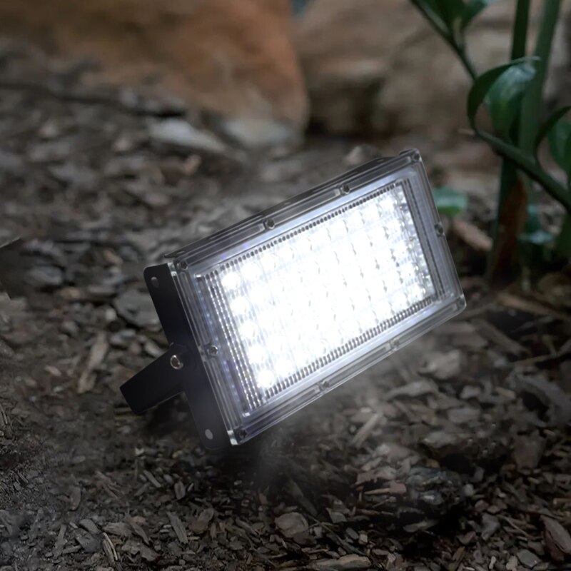LED Floodlight Waterproof IP65 100W 50W LED Reflector AC 220V 240V LED Flood Light Spotlight Outdoor Landscape Lighting