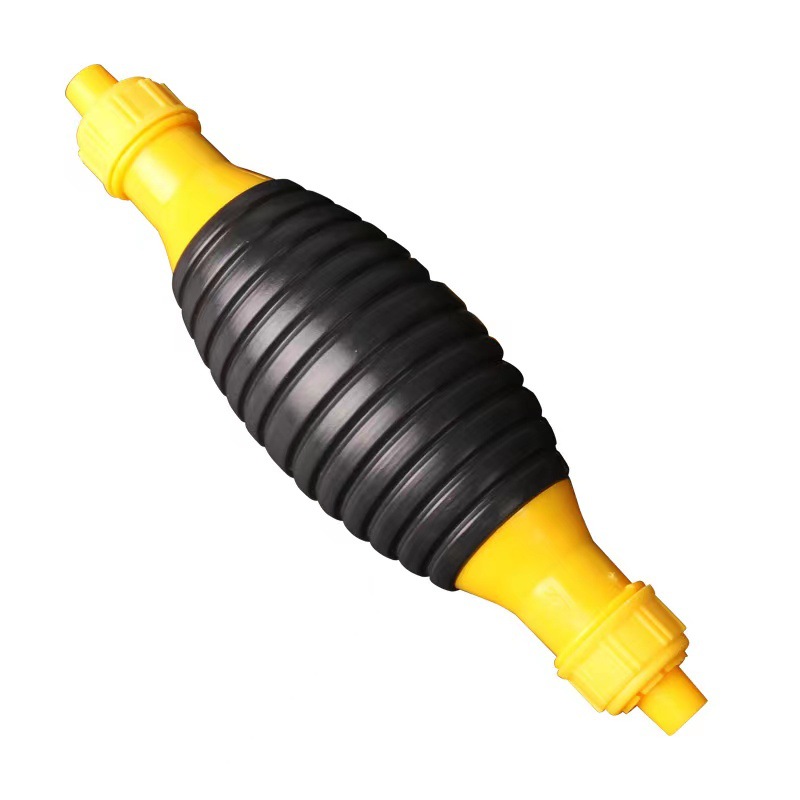 Oppdater universell bil bærbar manuell drivstoffpumpe overføringe håndprimer til bensin bensin manuell oljepumpe selvsugende stor strømning: måke