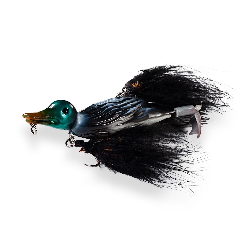 105mm 28g Floating 3D Suicide Duck Fishing Lures for Bass Pike Topwater Popper Lifelike Bait Whopper Wobblers Pesca JT9416: JTF305