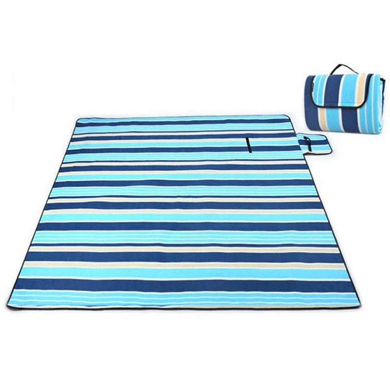 Alfombra para pícnic plegable, a prueba de agua, de 200x200CM, para exterior, Camping, playa, manta a prueba de humedad, alfombra portátil para acampar, senderismo y playa: B