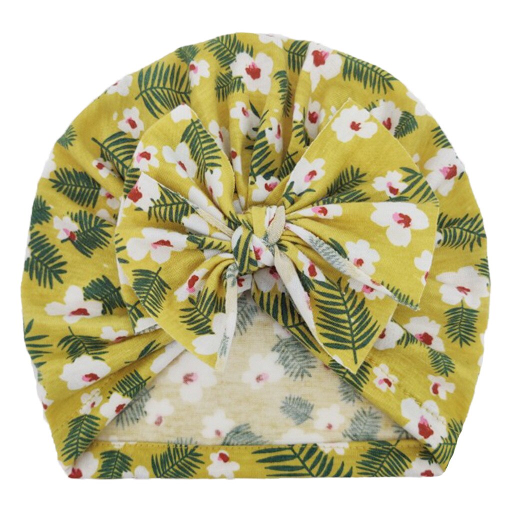 bonnet bebe fille Bonnet élastique à gros nœud pour bébé fille, bandeau pour -né, Bonnet, accessoires pour enfants de 0 à 3 ans: B