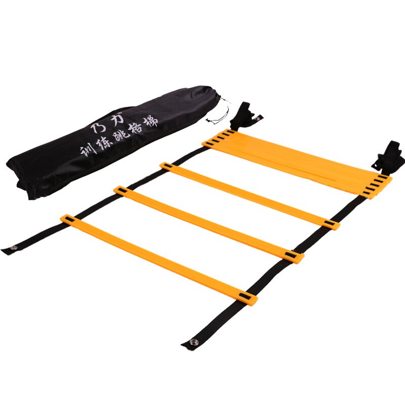 3/6/8M Speed Agility Fitness Training Ladder Footwork Voetbal 6/12/16 Rung Voetbal Bandjes