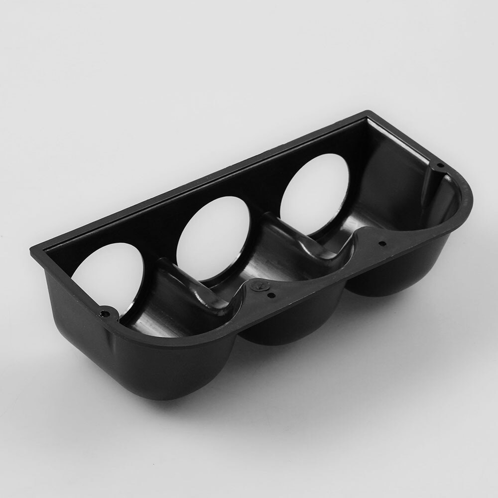 Car Instrument Modification Parts Three-hole Instrument Frame 52mm Triple Instrument Seat Cover