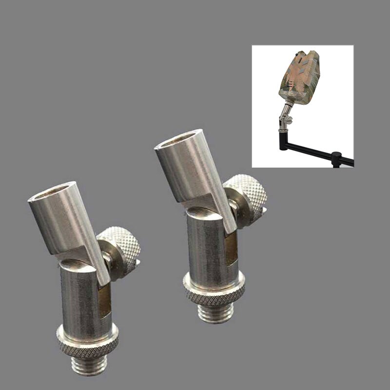 4 x Fishing quick release connector Angle Adaptor Connector Rod Pod Bank Stick Rest Carp Fishing Tackle