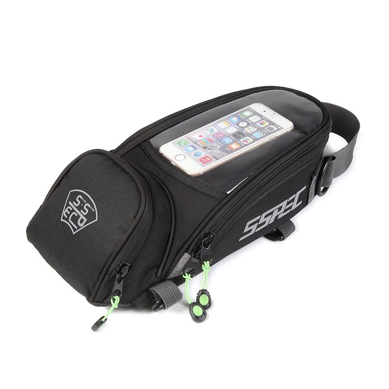 Magnetisk motorcykel tanktaske motorcykeltaske storskærm til telefon/gps motorcykel sadeltaske skuldertaske rygsæk bagage: Scb -2007
