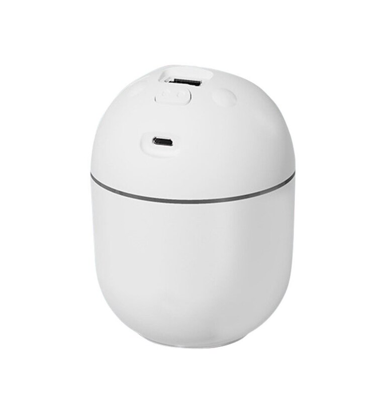 1Pc USB Portable Air Humidifier Diffuser Home Bedroom Humidifier Large Usb Capacity Small Portable Humidifier For Office: White