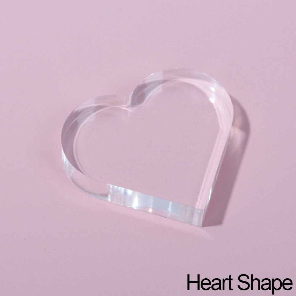 Transparent Acrylic Plate Photography Props Geometric Shape Still Life Photo Studio Shoot Fotografia Props for Jewelry Cosmetics: 11