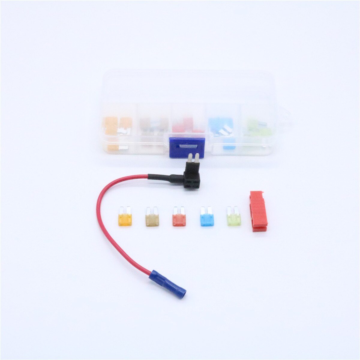 Add-A-Circuit Blade Style ATR Micro2 In-line Fuse Holder Fuse Tap Fuse Puller & Micro2 Fuse Set Auto Accessories