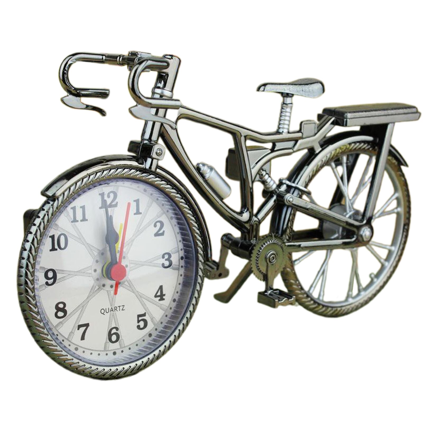 Boligindretning retro cykel vækkeur arabisk tal cykel alarm
