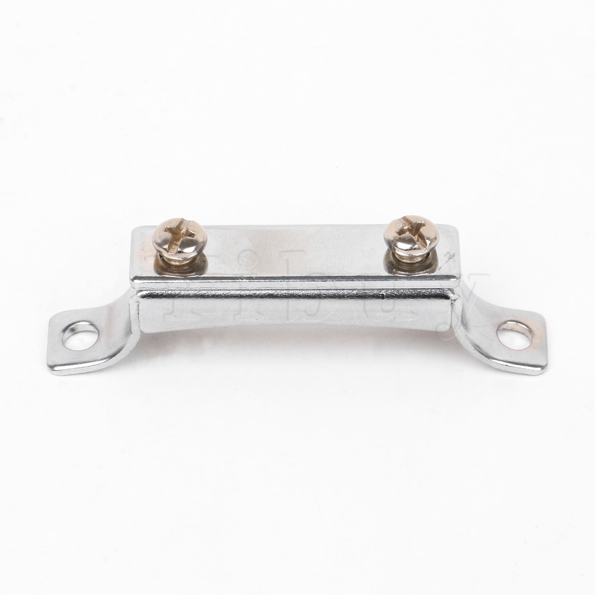 Yibuy 11.5x4cm Silver Metal Throw Off Snare Drum Strainer without Screws Drum Parts Type C