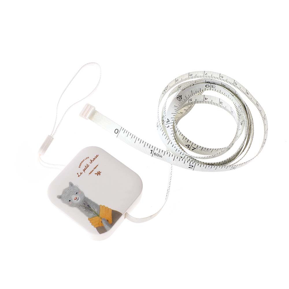 150CM/60 inch Tape Measure Portable Retractable Ruler Fabric Covered Craft Tailor Ruler Measuring Tape Sewing Tools Accessories