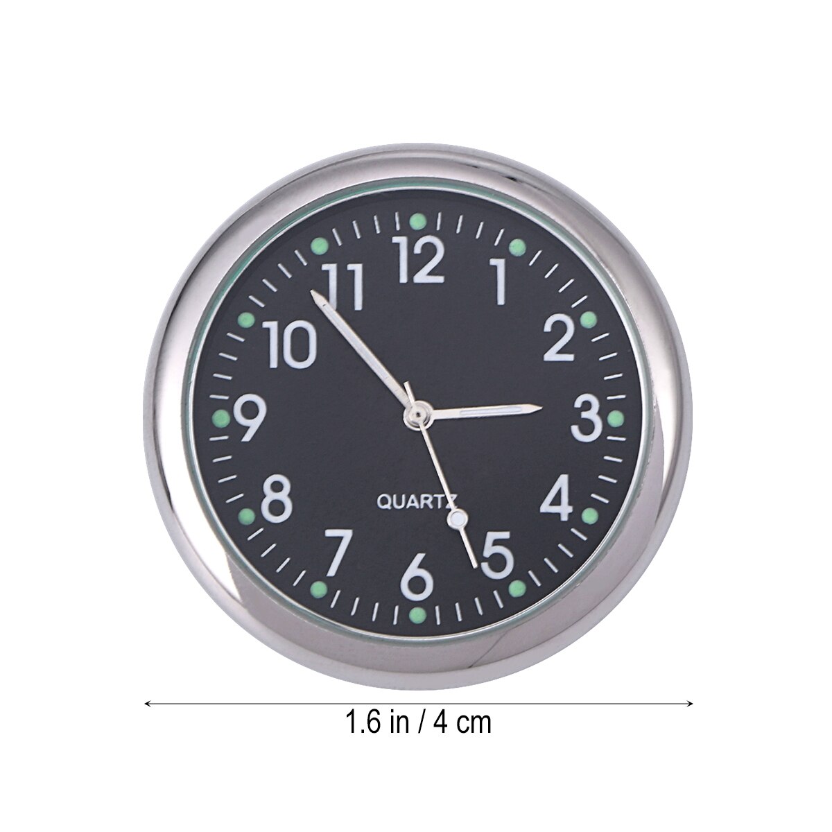 Auto Uhr Leuchtende Mini Autos Interne Stock-Auf Digitale Uhr Mechanik Quarz Uhren Automobil Styling Zubehör