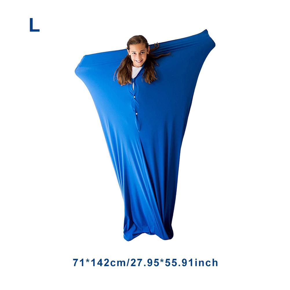 Kinderen Zintuiglijke Sok Full Body Wrap Om Stress Angst Stretchy Veilig Comfortabel Ademend Sack Voor Jongens Meisjes: 71x142cm