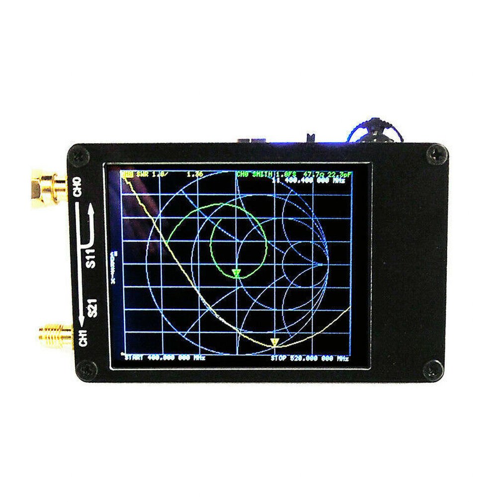 NanoVNA 50KHz-900MHz Vektor Netzwerk Analyzer sortiert Bausatz VNA UV VHF UHF HF Antenne Analysator Bauen in batterie