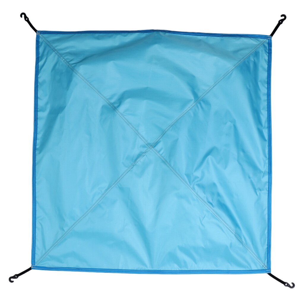 Lichtgewicht Waterdichte Ripstop Regen Fly/Duurzaam Hangmat Tent Tarp Cover Voor Outdoor Camping Reizen Zon Onderdak: Blue