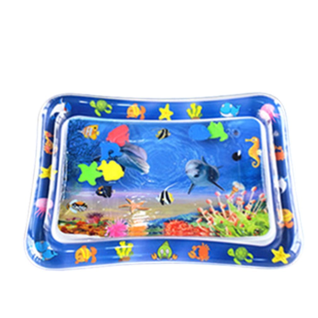 Water Mat Baby Opblaasbare Klopte Pad Kids Water Spelen Mat Zwemmen Vroege Onderwijs Speelgoed Veiligheid Kussen Peuter Water Pat pad: Default Title