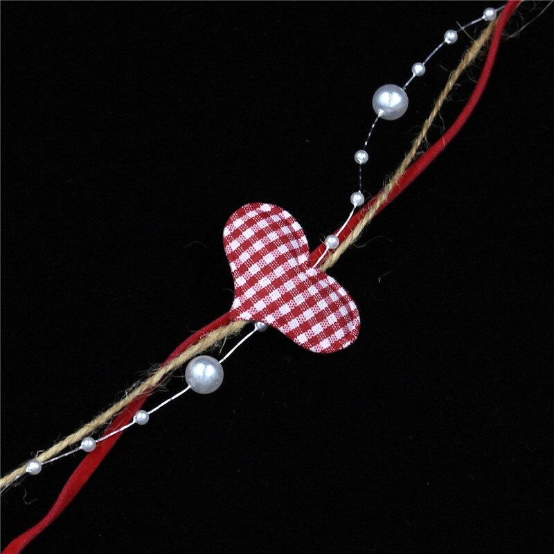 Christmas Tree Decoration Christmas DIY Star Chain Ribbon Happy Year For Child Merry Christmas Party Decor