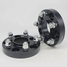 Espaçadores de roda em alumínio, adaptador espaçador de roda em alumínio 5x108 com 15-35mm para carro ford kuga focus, mondeo edge e fiesta