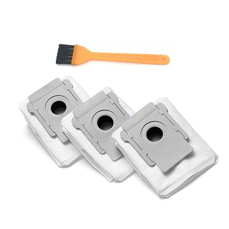 Vervangende stofzakken voor de irobot roomba  i7 i7+ s9 s9+  clean base stofzuiger, multi-set: 4 stuks