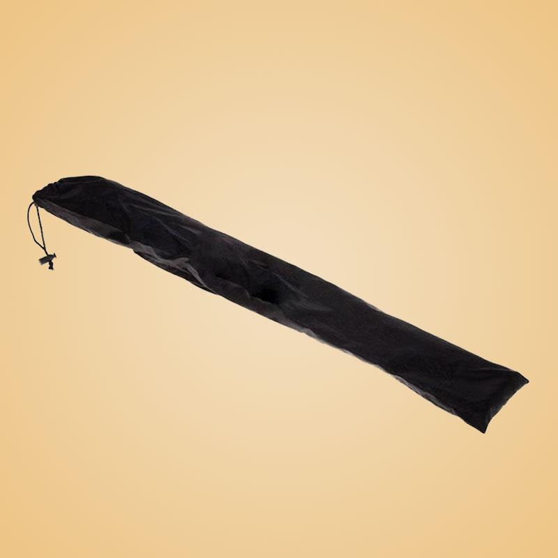 Alpenstocks-Bolso de palos para almacenamiento, bolsa para bastones de Trekking, palo de escalada, funda de transporte, soportes negros duraderos