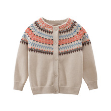 Kinderen Trui Jongens Meisjes Peuter Tops Herfst Winter Katoenen Baby Kleding Gebreide Trui Kinderen Lente Slijtage voor 2- 8 jaar