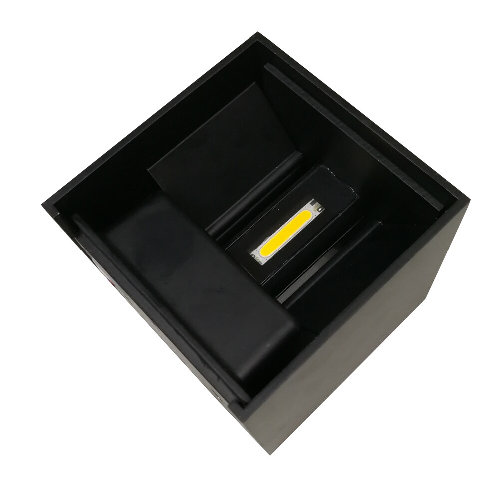 Outdoor wall led lights angle adjustable porch led light waterproof IP65 wall sconce White/black cube led wall mount Lamps