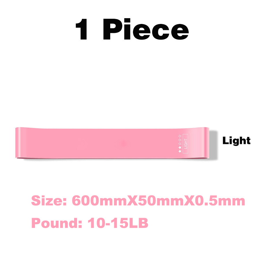 WOSWEIR Elastic Resistance Bands Yoga Training Gym Fitness Gum Pull Up Assist Rubber Band Crossfit Exercise Workout Equipment: black
