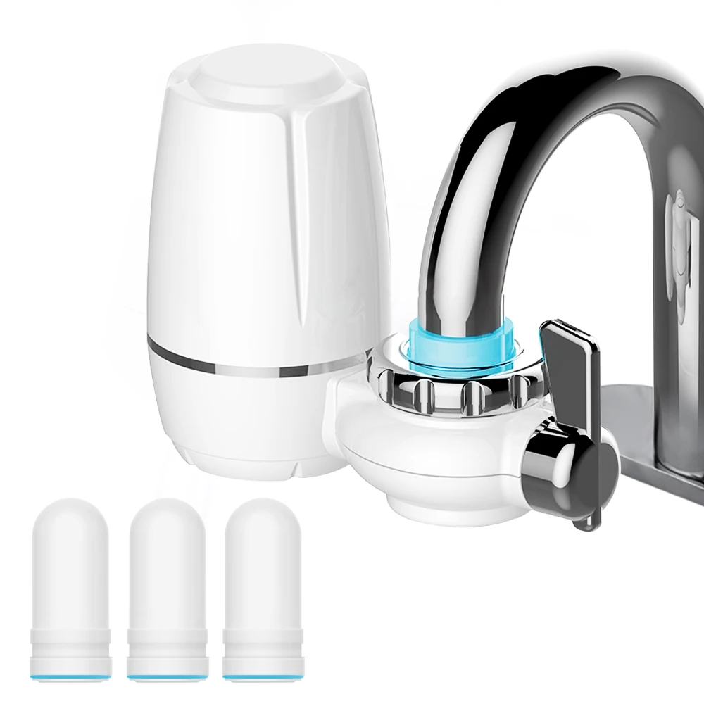 Op keukenkraan gemonteerd waterfilter Actieve kool kraanwaterfilterpatroon