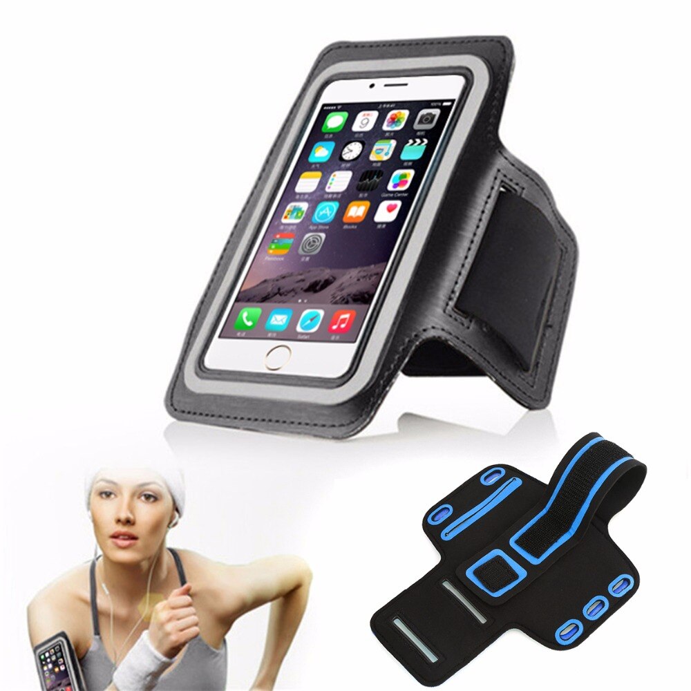 Brassard en cours d'exécution équitation bandes de bras cas sac à main Sport support de téléphone portable pochette ceinture couverture pour IPhone 6