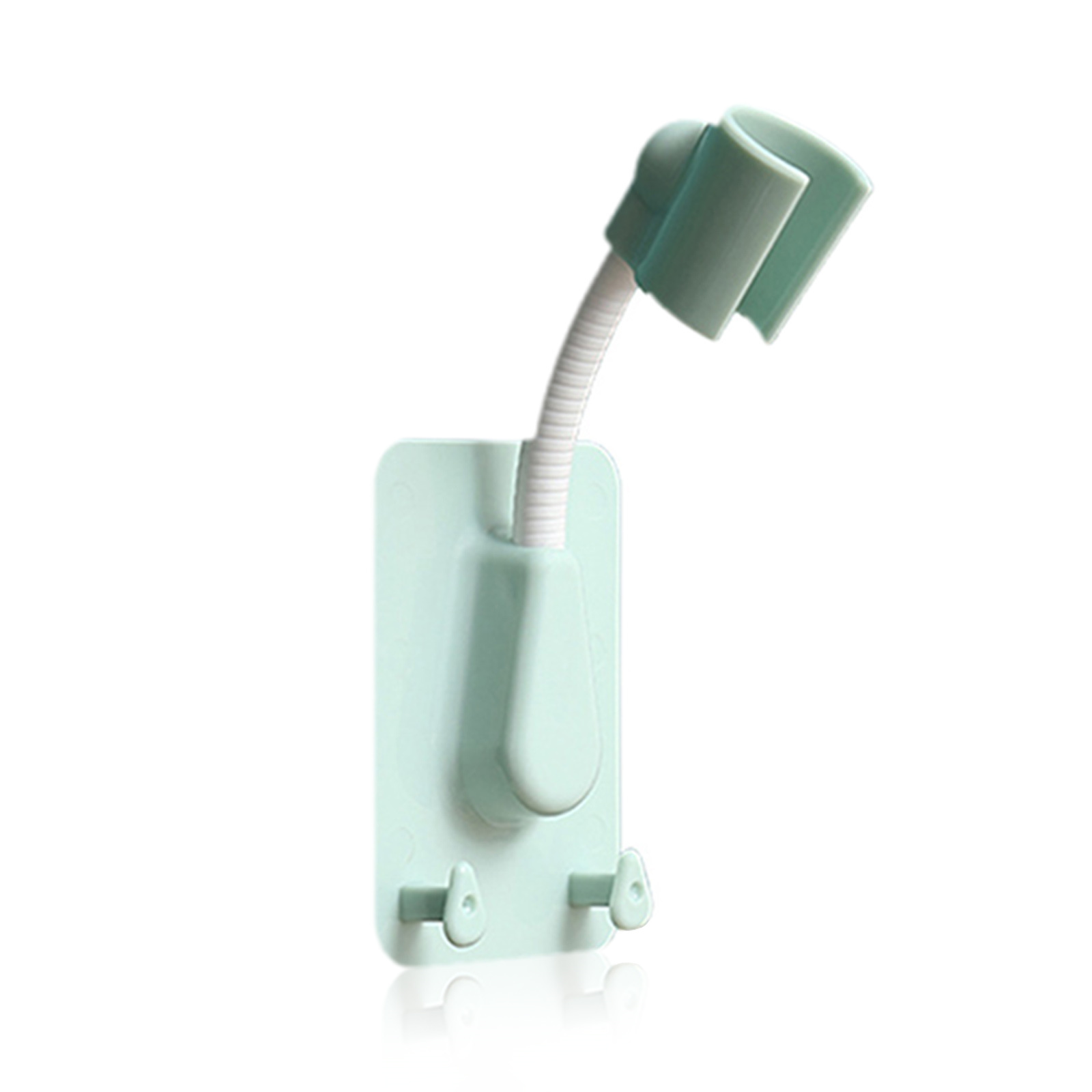 Support de pommeau de douche auto-adhésif réglable, rotation à 360 °, support mural, accessoires de spa, 1 pièce: Bronze