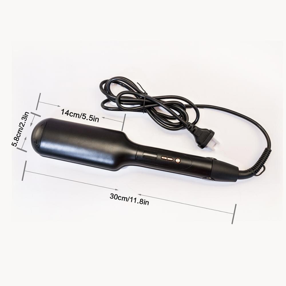 Haarkrultang, haarstylingtool, magische roller, krultang, roze perenbloem