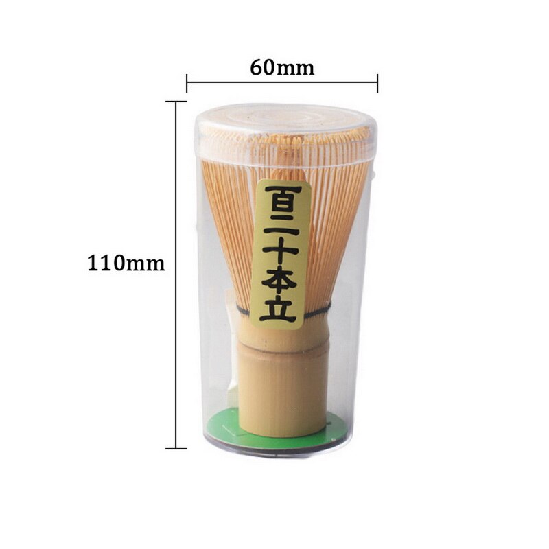 Ceremonia del té Matcha bambú Chasen Verde té Chasen soporte cepillo herramientas Cocina: E