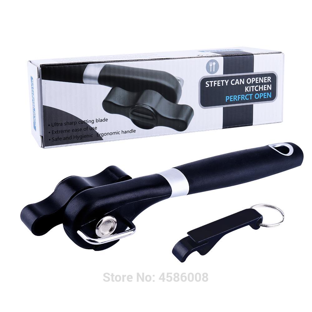 Safety Easy Manual Can Opener Effortless Openers Multi-function Can Opener Household Kitchen Useful Tools